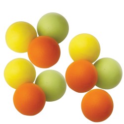 Set de 10 balles de tennis de table en mousse