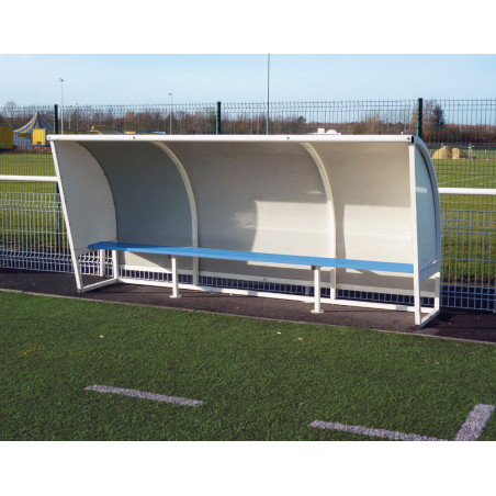 Abri De Touche 1.60 m Alu Antivandalisme | CLUB-SHOP.fr