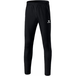 Pantalon d'entraînement Erima fuseau 2.0, couleur noir, de face