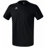 Tee-shirt ERIMA Fonctionnel Teamsport, couleur noir