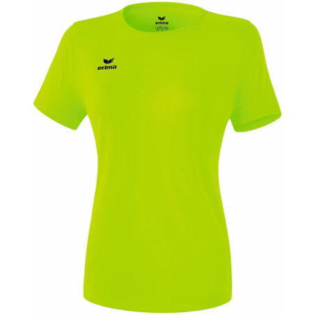 Tee-shirt ERIMA Fonctionnel femme, couleur vert gecko