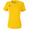 Tee-shirt ERIMA Fonctionnel femme, couleur jaune