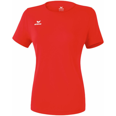 Tee-shirt ERIMA Fonctionnel femme, couleur rouge