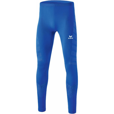 Collant de compression Erima, couleur bleu roi, de face