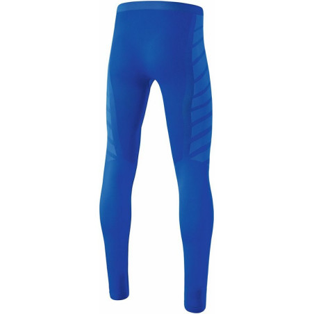 Collant de compression Erima, couleur bleu roi, de dos