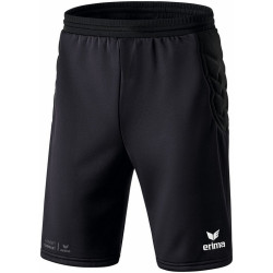 Short gardien de buts Elemental Erima, couleur noir, de face