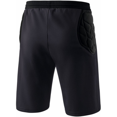 Short gardien de buts Elemental Erima, couleur noir, de dos