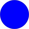 Marquage au sol cercle coloris bleu