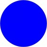 Marquage au sol cercle coloris bleu