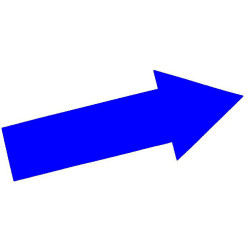 Empreinte Flèche Antidérapante 2