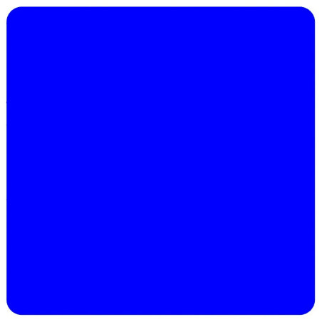 Marquage au sol Carré coloris bleu