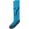 Chaussettes football Erima Tanaro, couleur curaçao et noir