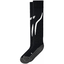 Chaussettes football Erima Tanaro, couleur curaçao et noir 2