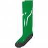 Chaussettes football Erima Tanaro, couleur émeraude et blanc