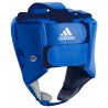 Casque de Boxe Adidas Compétition bleu aiba vue de dos