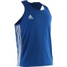 Débardeur Adidas boxe anglaise bleu aiba