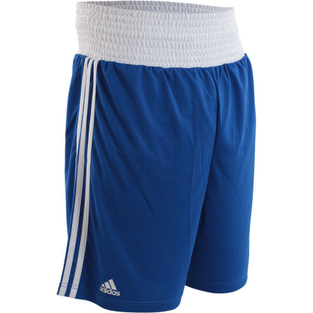 Short Adidas boxe anglaise bleu aiba
