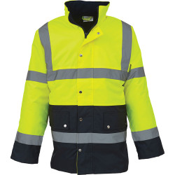 Veste haute visibilité bi-colore pour Stadier