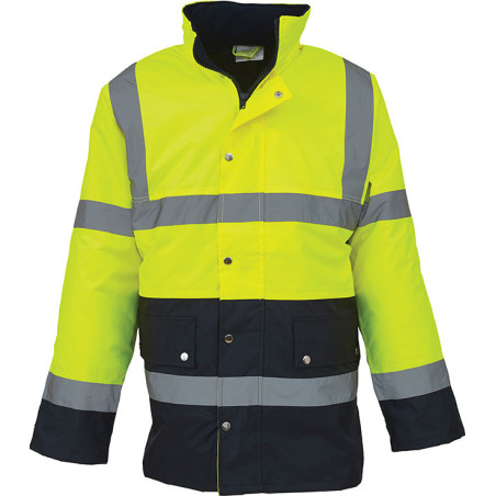 Veste haute visibilité bi-colore pour Stadier