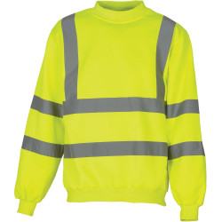 Sweat haute visibilité pour Stadier