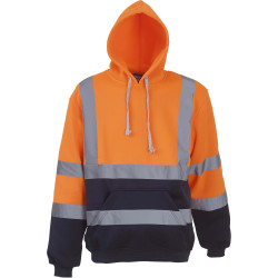 Sweat à capuche haute visibilité pour Stadier