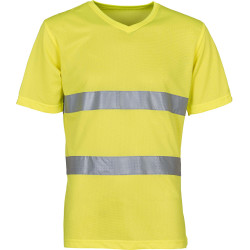 Tee shirt col V haute visibilité pour Stadier