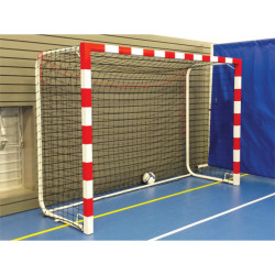 Buts Handball Haute compétition - Arceaux 50 mm - Simple barre de stabilisation