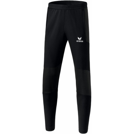 Pantalon d'entraînement Erima Tec 2.0, couleur noir, de face