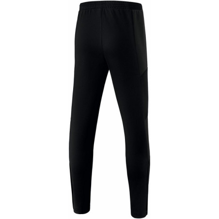 Pantalon d'entraînement Erima Tec 2.0, couleur noir, de dos