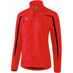 Veste Running Erima, couleur rouge et noir