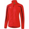 Veste Running Erima, couleur rouge et noir