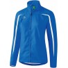 Veste Running Erima Femme, couleur bleu roi et blanc