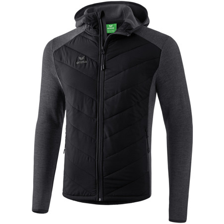 Veste matelassée Erima, couleur noir