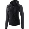 Veste matelassée Erima Femme, couleur noir
