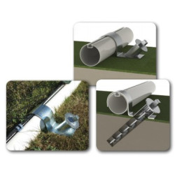 Ancrage "Queue de cochon" pour but de foot transportable 2