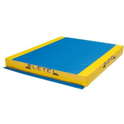 Matelas de réception bicolore solidaire 240 x 200 cm - Épaisseur 20 cm
