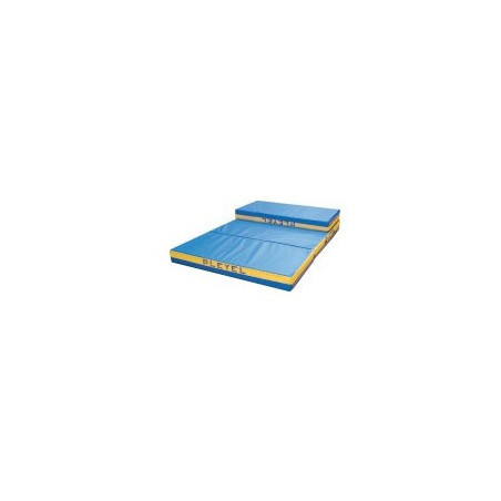 Matelas de réception repliable en 3 parties 240 x 200 cm - Épaisseur 20 cm