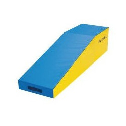 Module plan incliné de gymnastique 100 cm en mousse avec plateforme