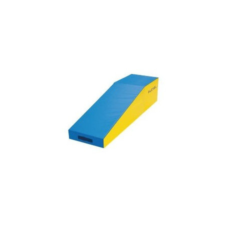 Module plan incliné de gymnastique 100 cm en mousse avec plateforme