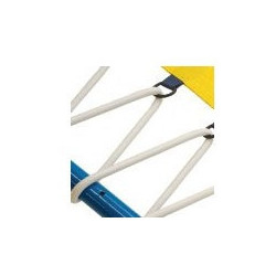 Trampoline de gymnastique avec sandows 2