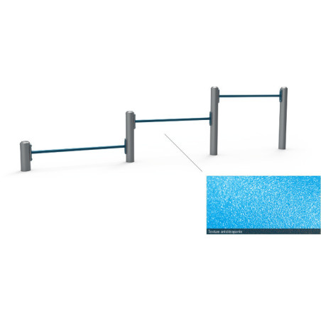 Barres de pompes de Street Workout