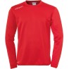 T-Shirt Essential Training Top Uhlsport rouge et blanc