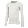 Baselayer manches longues Puma blanc