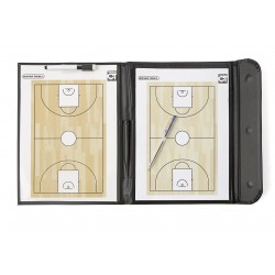 Pochette magnétique et effaçable avec feuillets Basketball