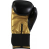 Gants de boxe Adidas HYBRID 50 main droite noir or