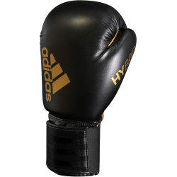 Paire Gants de boxe Adidas HYBRID 50 noir or 2