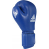 Gants de boxe Adidas Compétition AIBA bleu/blanc main droite