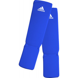 Protège-tibia et pied Adidas bleu