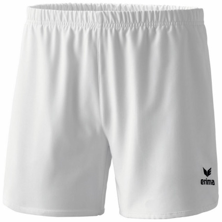Short de tennis Erima femme, couleur blanc