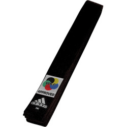 Ceinture karaté Adidas Elite WKF bleue 2